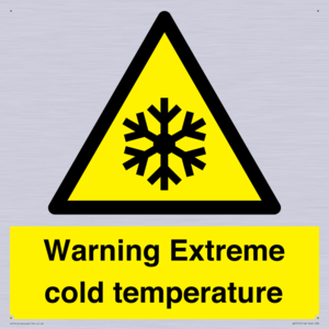 Warning Extreme cold temperature